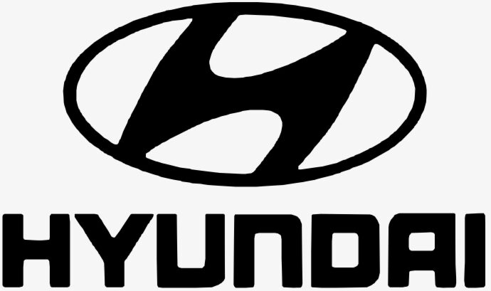71 718107 hyundai hyundai logo black png