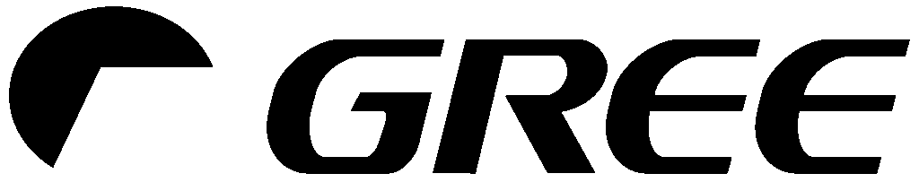 gree logo black and white
